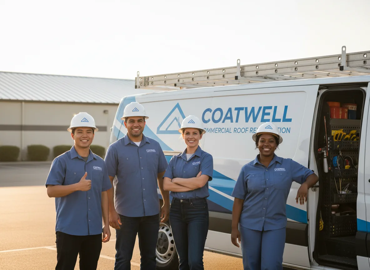 Commercial roof coating company in Liberty, IL